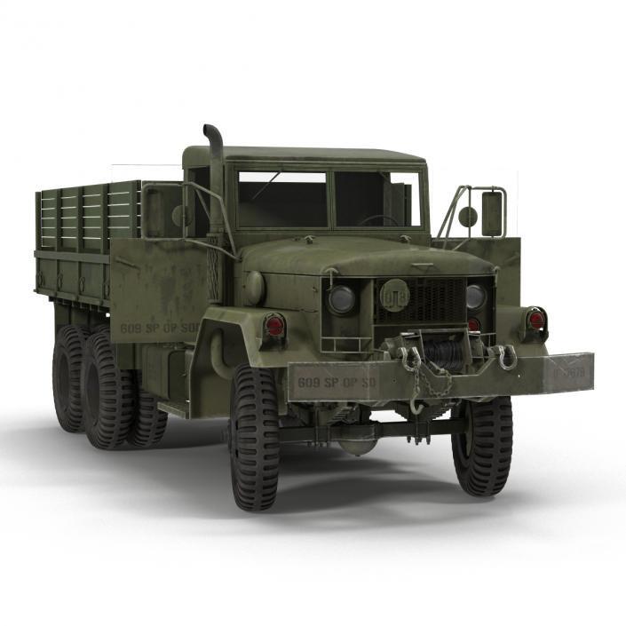 3D Military Cargo Truck m35a2