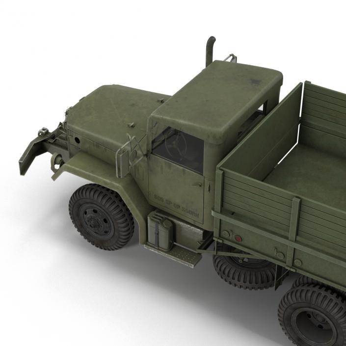 3D Military Cargo Truck m35a2