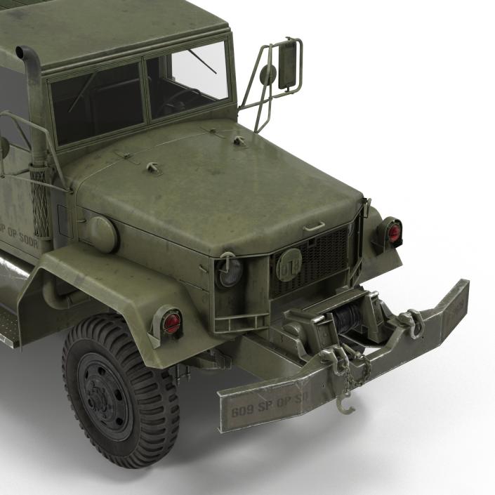 3D Military Cargo Truck m35a2