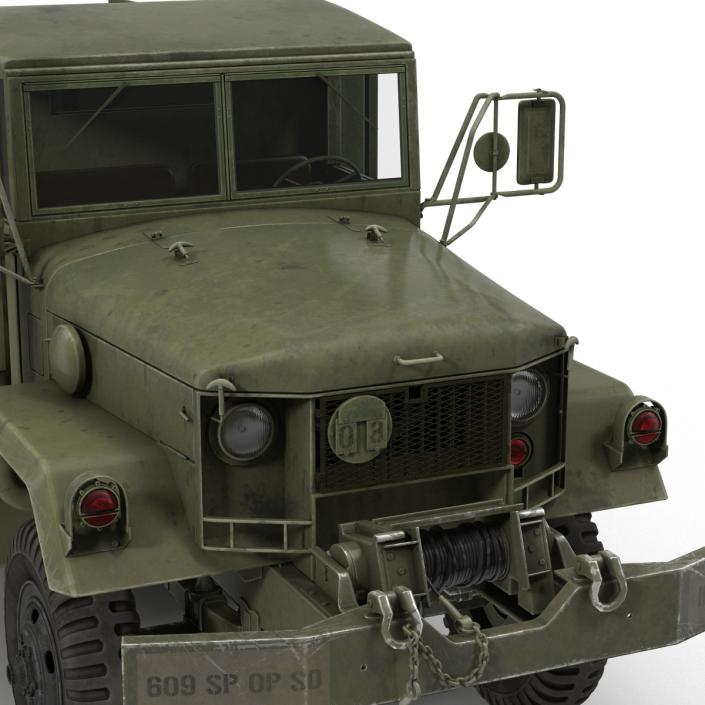 3D Military Cargo Truck m35a2