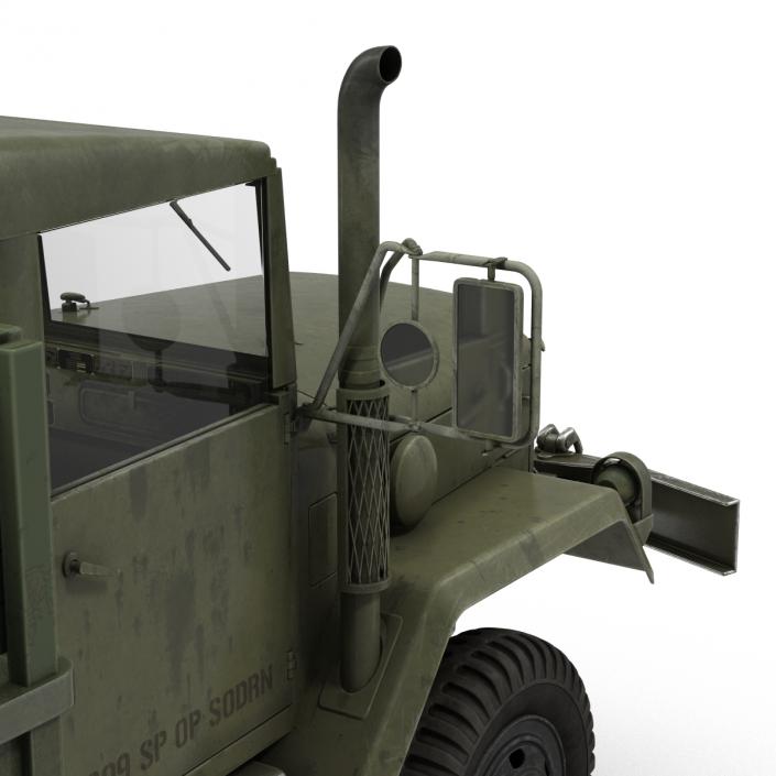 3D Military Cargo Truck m35a2