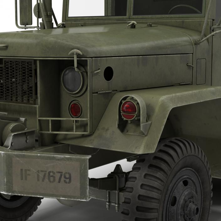 3D Military Cargo Truck m35a2