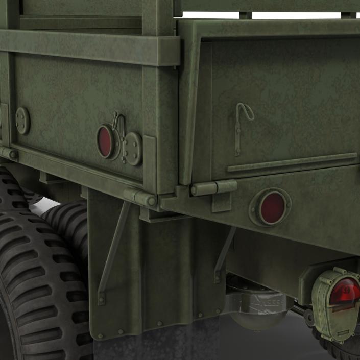 3D Military Cargo Truck m35a2