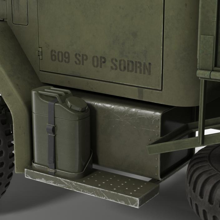 3D Military Cargo Truck m35a2