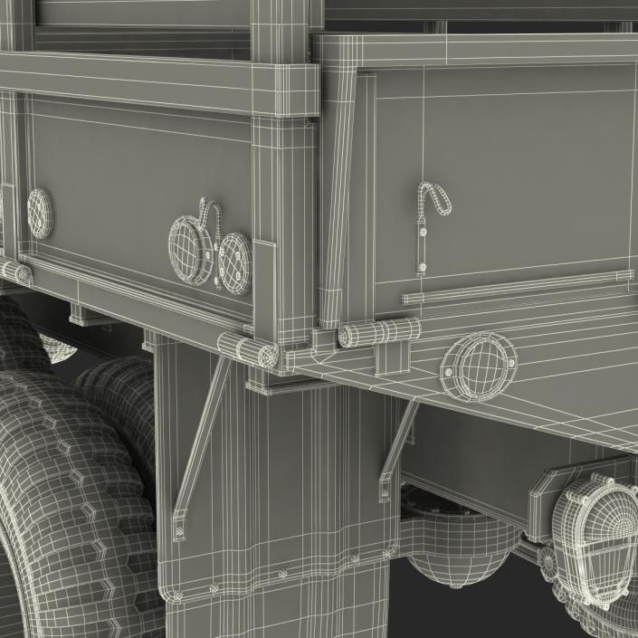 3D Military Cargo Truck m35a2