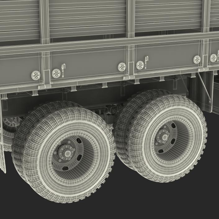 3D Military Cargo Truck m35a2