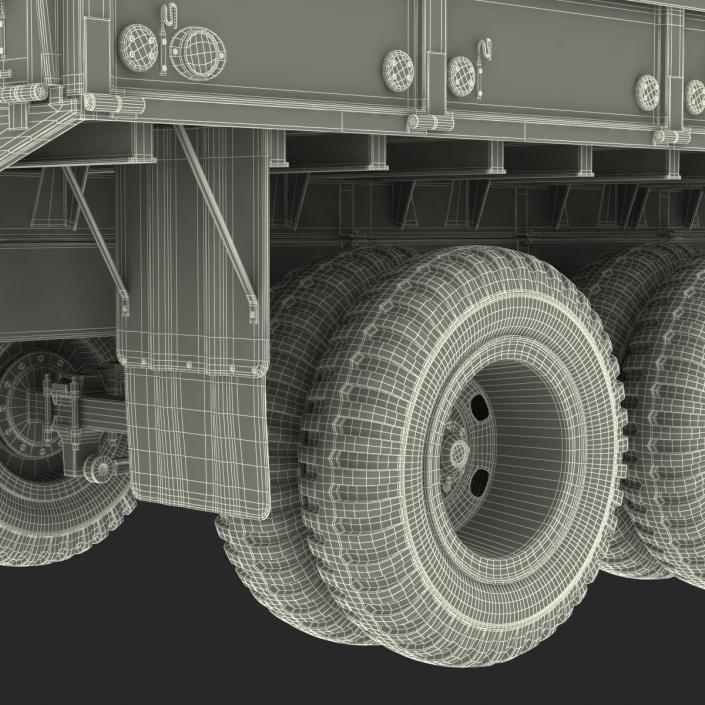 3D Military Cargo Truck m35a2