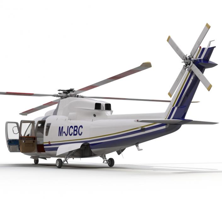 3D Helicopter Sikorsky s76 model