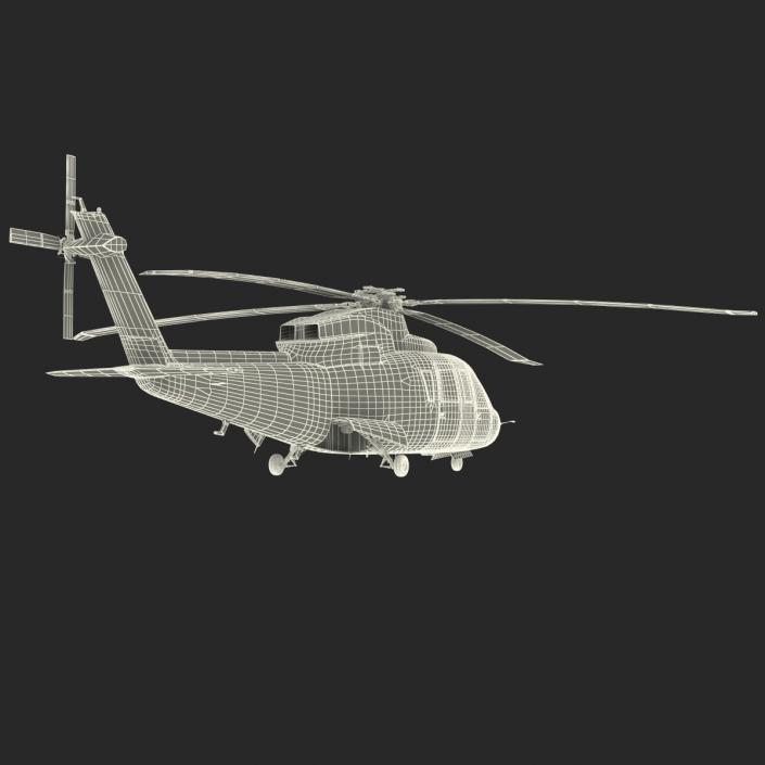 3D Helicopter Sikorsky s76 model