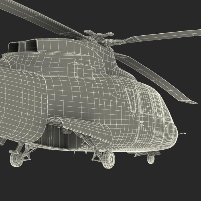 3D Helicopter Sikorsky s76 model