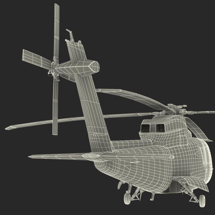 3D Helicopter Sikorsky s76 model