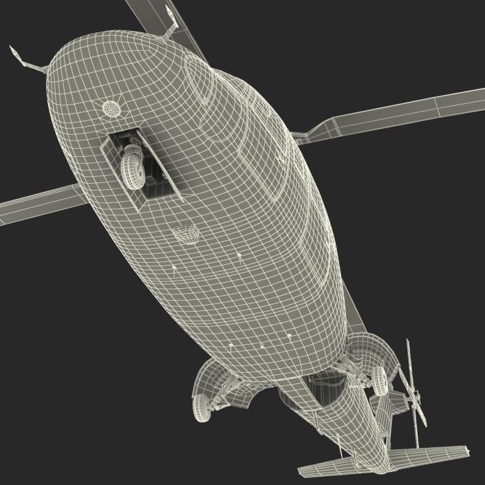 3D Helicopter Sikorsky s76 model