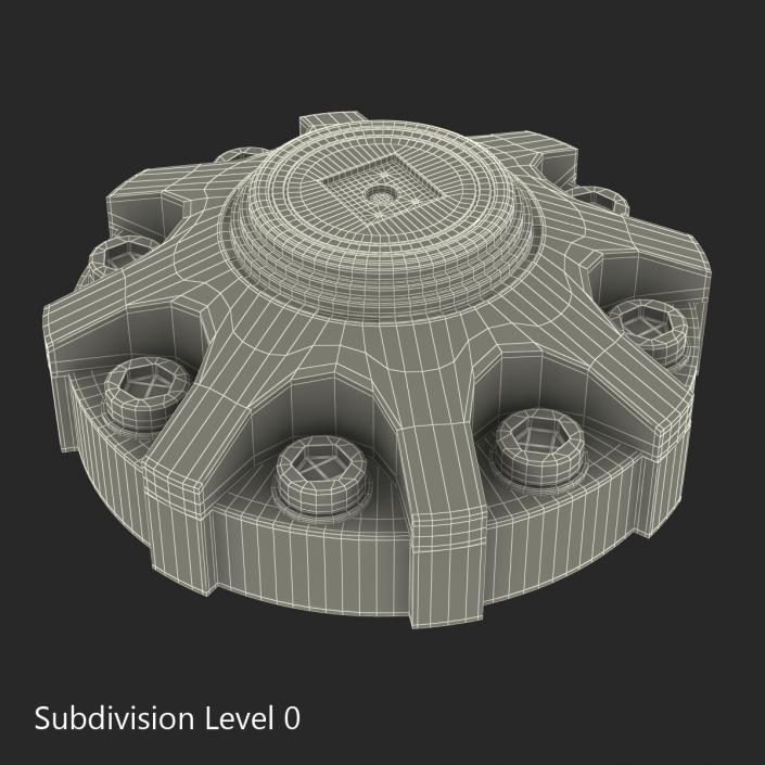 3D model Industrial End Cap 3