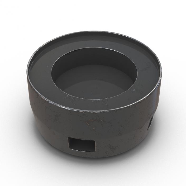 3D model Industrial End Cap 4