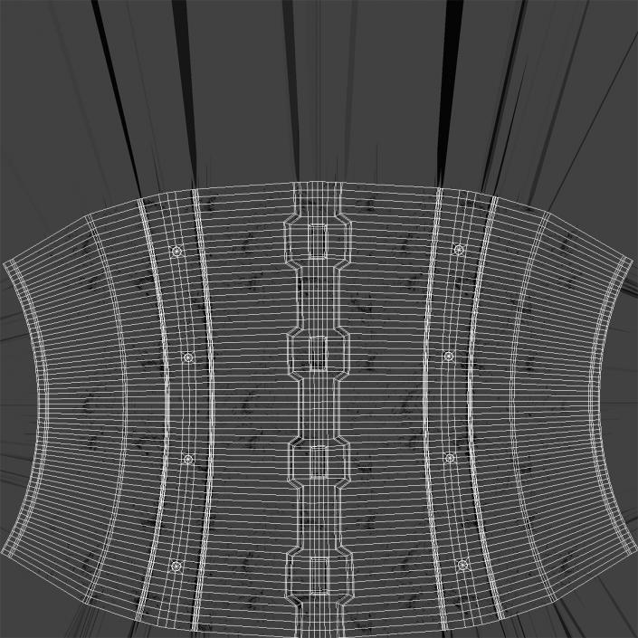 3D Ram Cylinder Hydraulic Sci-Fi 7