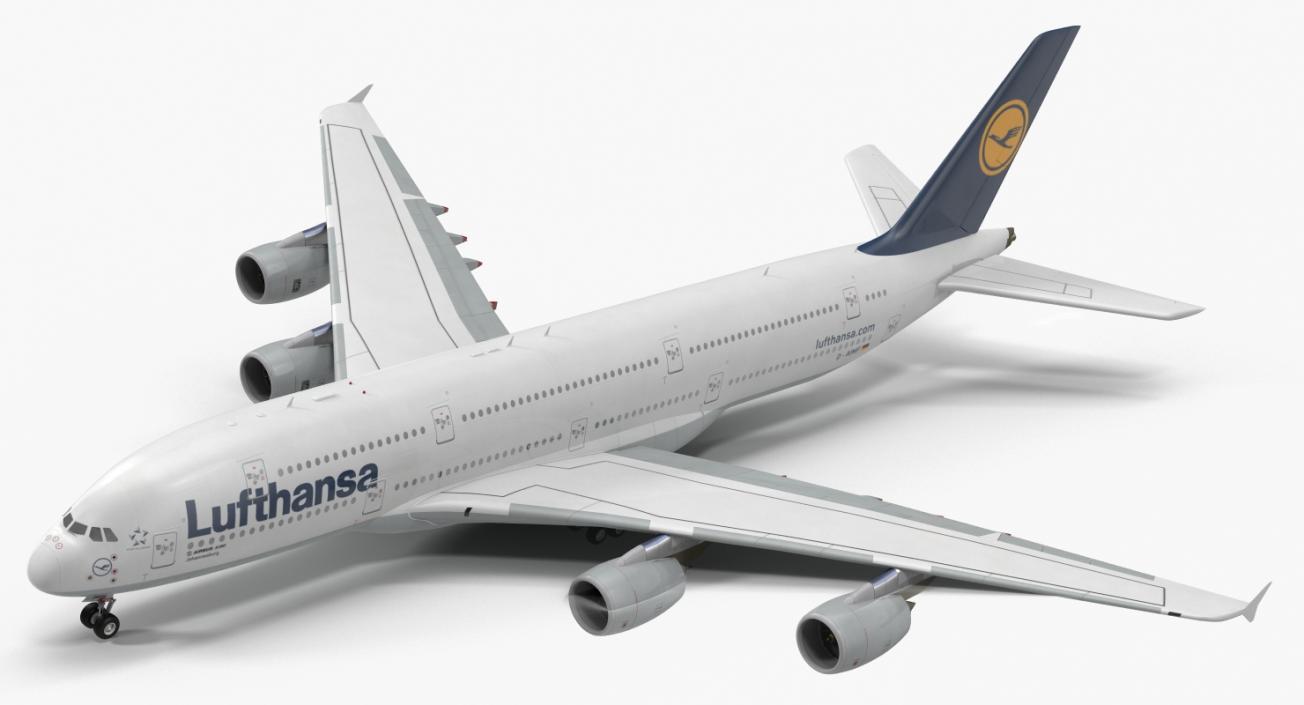 Airbus A380-1000 Air France 3D