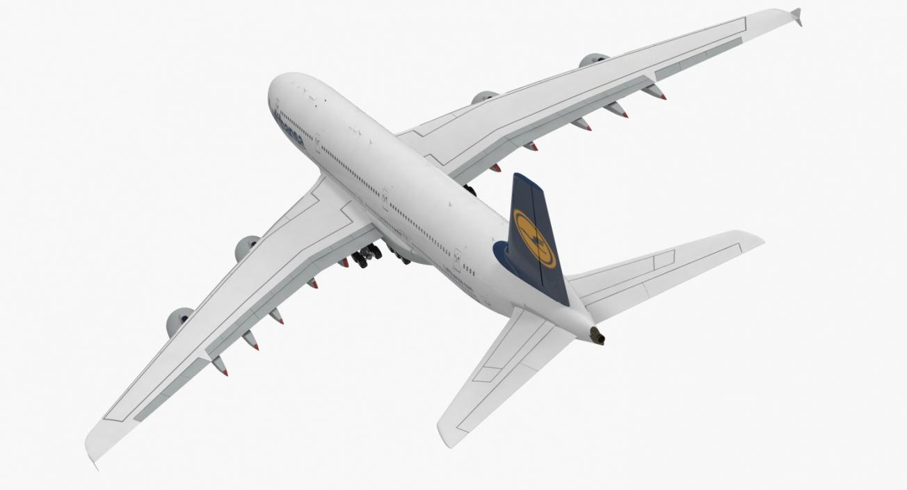 Airbus A380-1000 Air France 3D