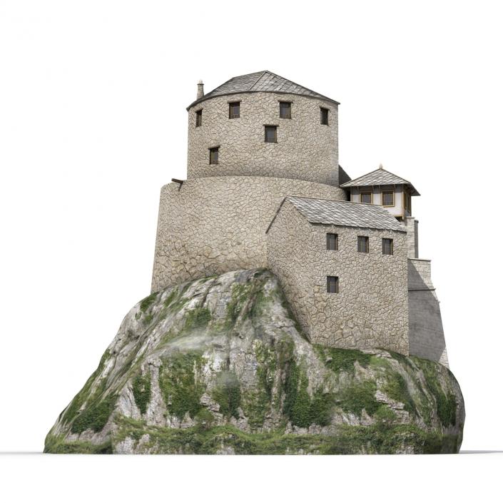 Old Castle on the Hill 3D