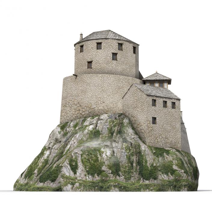 Old Castle on the Hill 3D