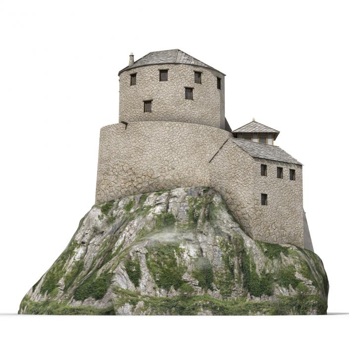 Old Castle on the Hill 3D