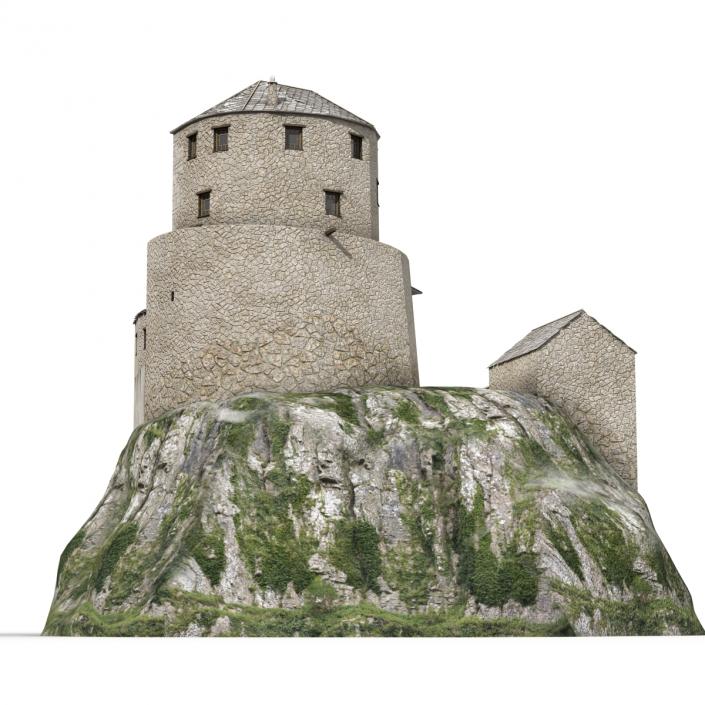 Old Castle on the Hill 3D