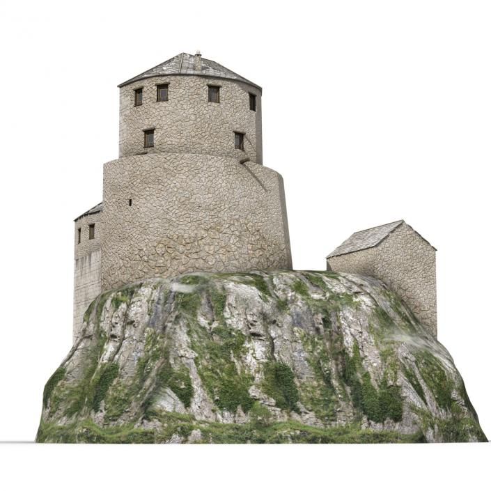 Old Castle on the Hill 3D