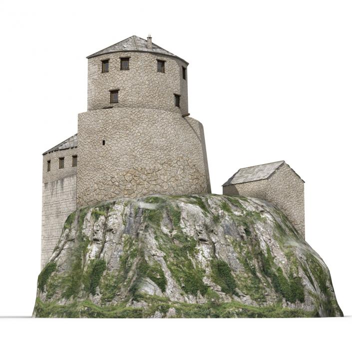 Old Castle on the Hill 3D