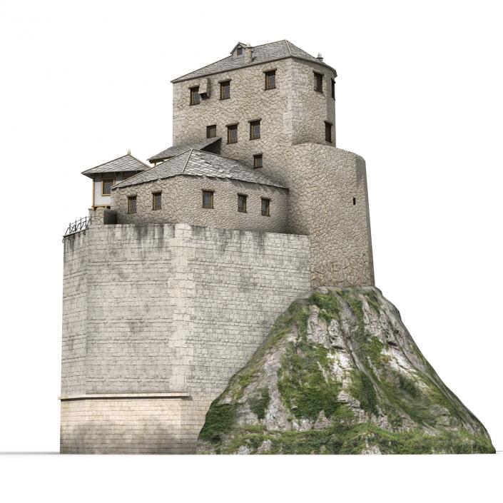 Old Castle on the Hill 3D