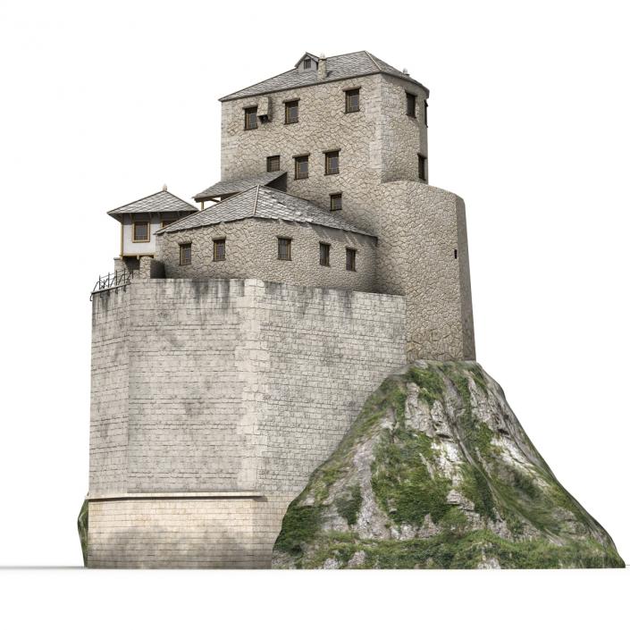 Old Castle on the Hill 3D