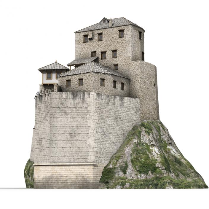 Old Castle on the Hill 3D