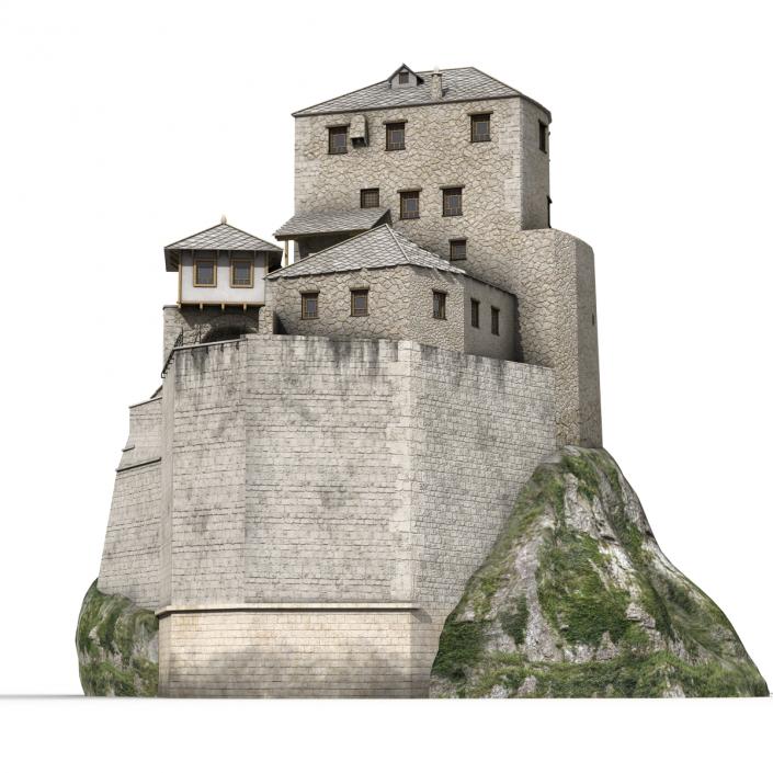 Old Castle on the Hill 3D