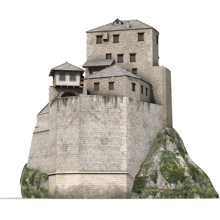 Old Castle on the Hill 3D