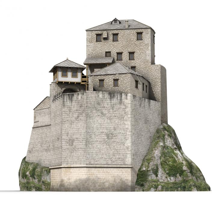 Old Castle on the Hill 3D