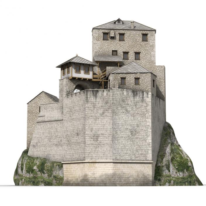 Old Castle on the Hill 3D