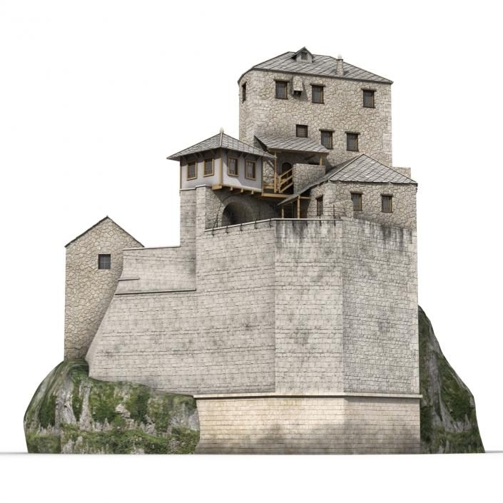 Old Castle on the Hill 3D