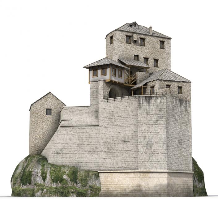 Old Castle on the Hill 3D