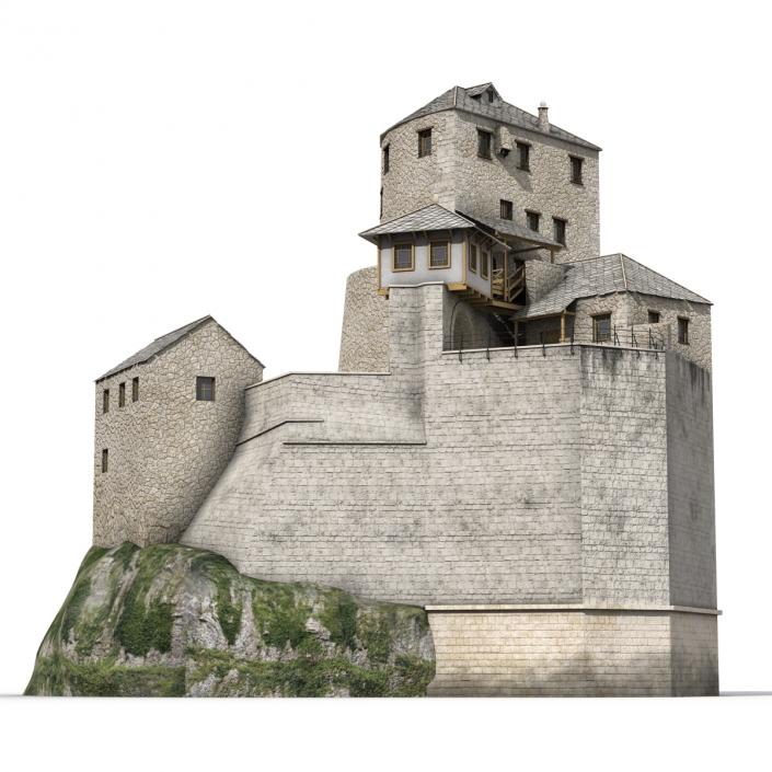 Old Castle on the Hill 3D