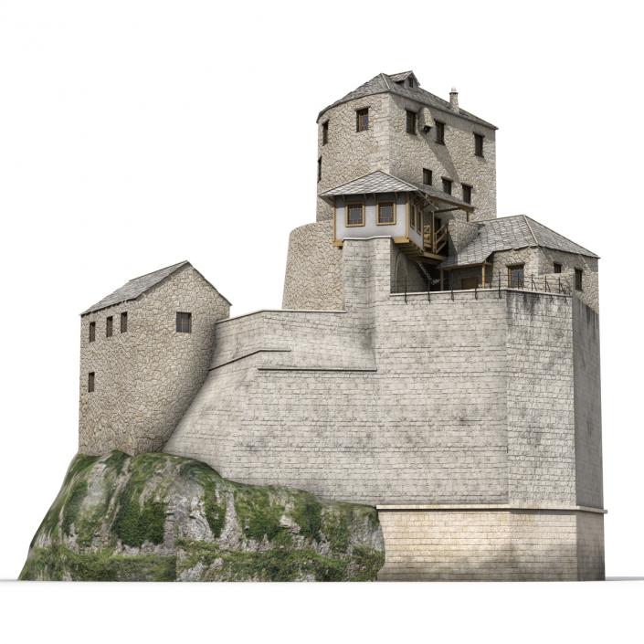 Old Castle on the Hill 3D