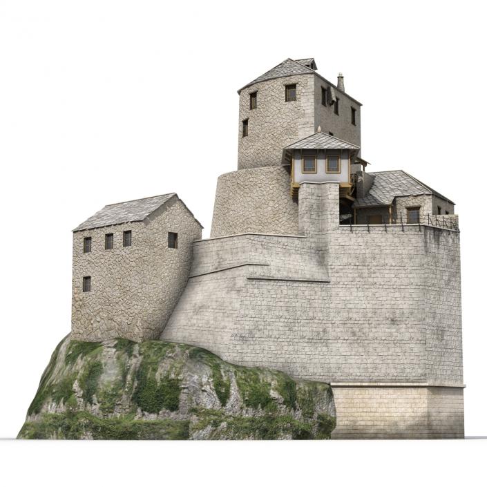 Old Castle on the Hill 3D