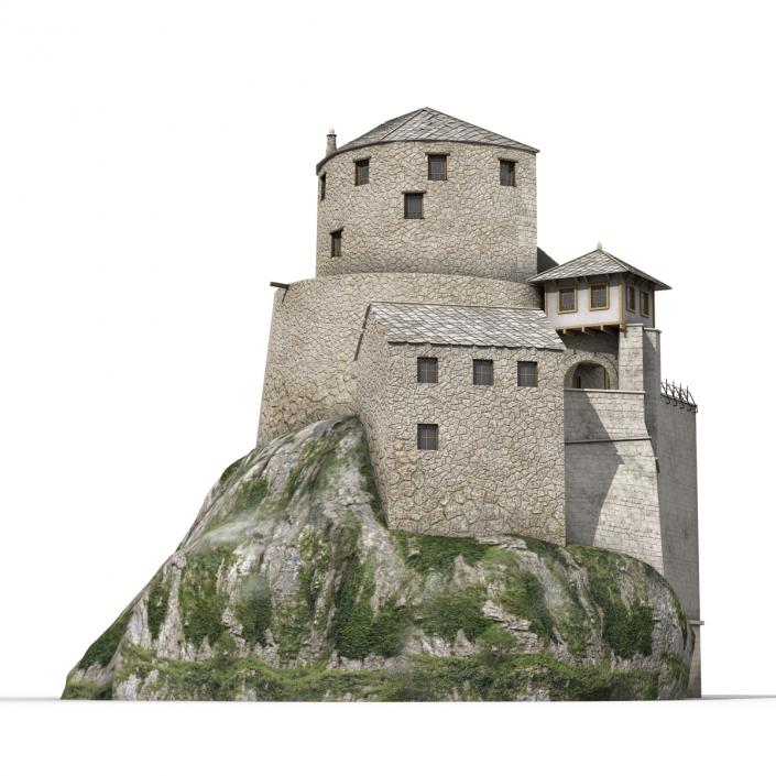 Old Castle on the Hill 3D