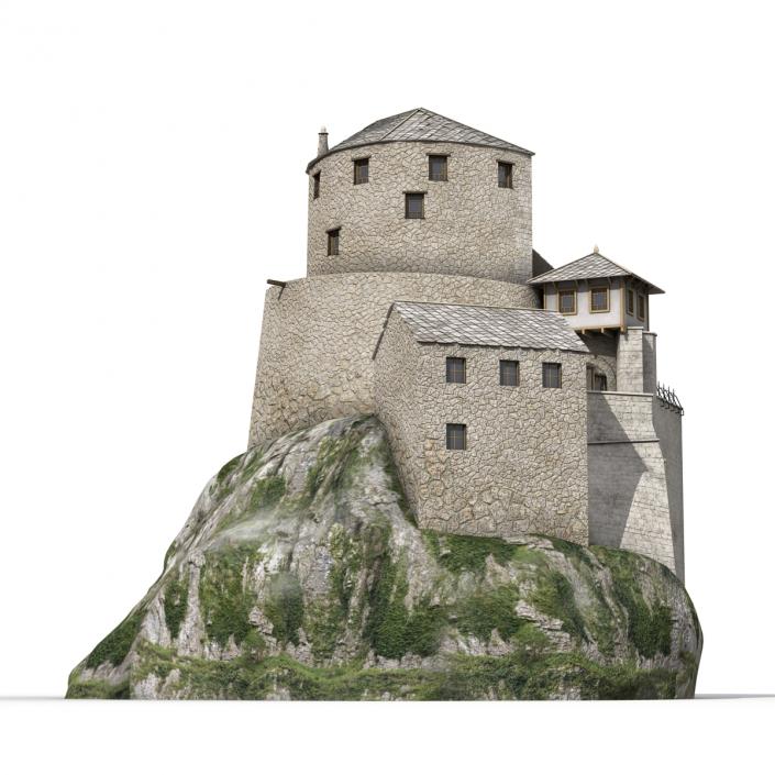 Old Castle on the Hill 3D