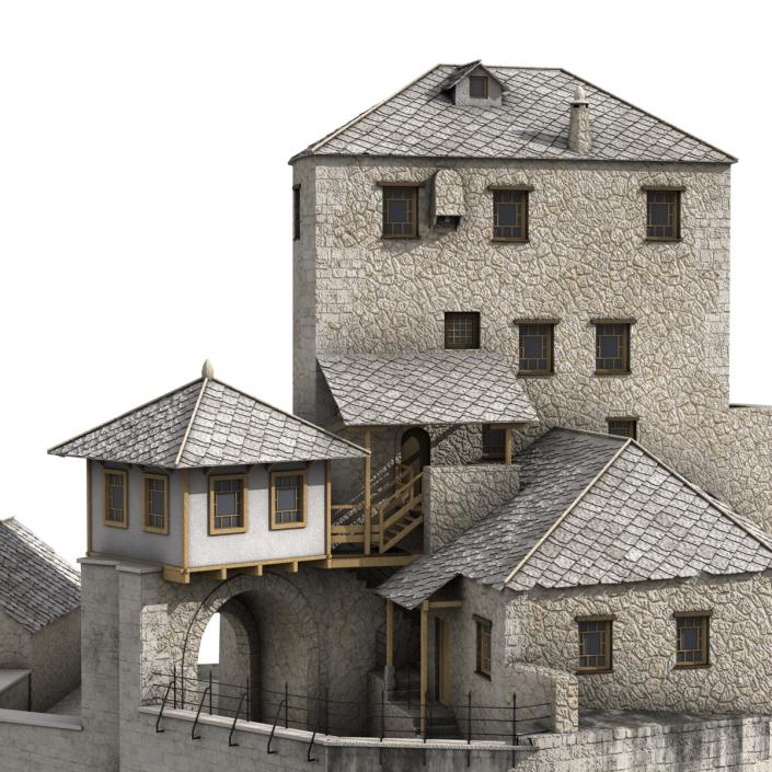 Old Castle on the Hill 3D