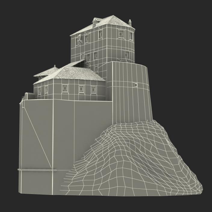 Old Castle on the Hill 3D