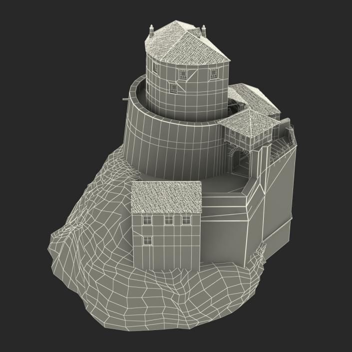 Old Castle on the Hill 3D