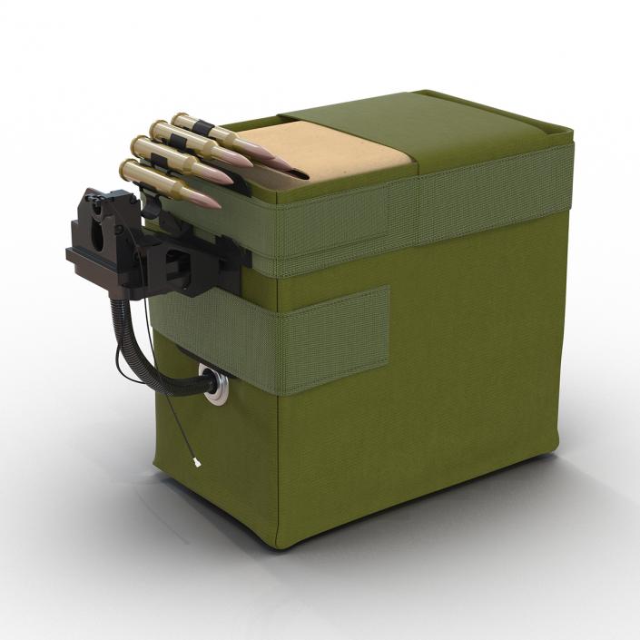 3D Ammo Box for Machine Gun 2