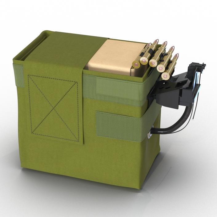 3D Ammo Box for Machine Gun 2