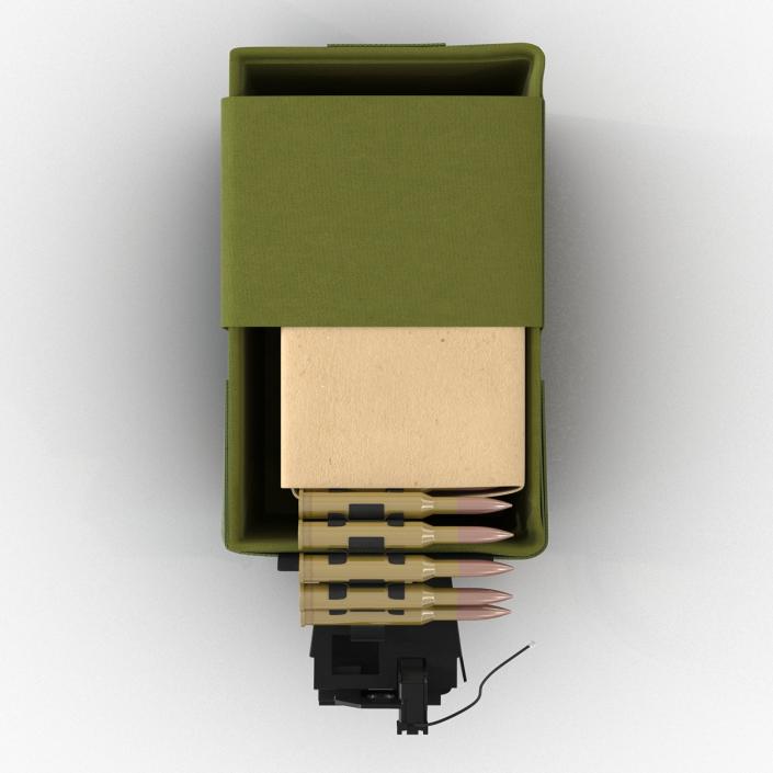 3D Ammo Box for Machine Gun 2