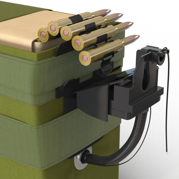 3D Ammo Box for Machine Gun 2