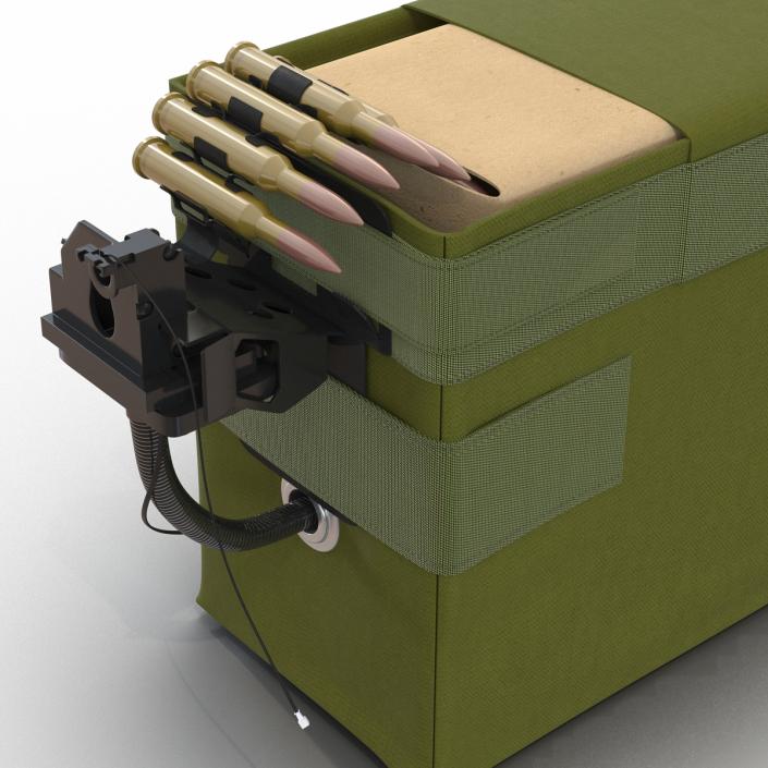 3D Ammo Box for Machine Gun 2