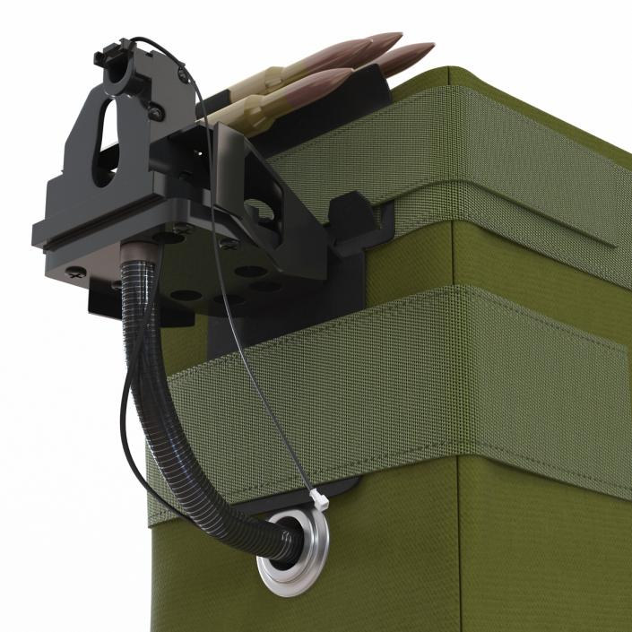 3D Ammo Box for Machine Gun 2